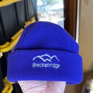 Blue Air Purple Breckenridge Fleece Beanie Kids OSFM